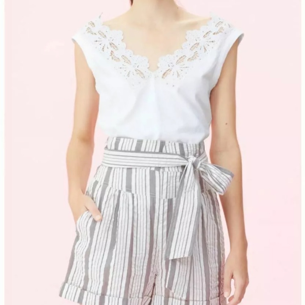 Rebecca Taylor Eyelet Blouse